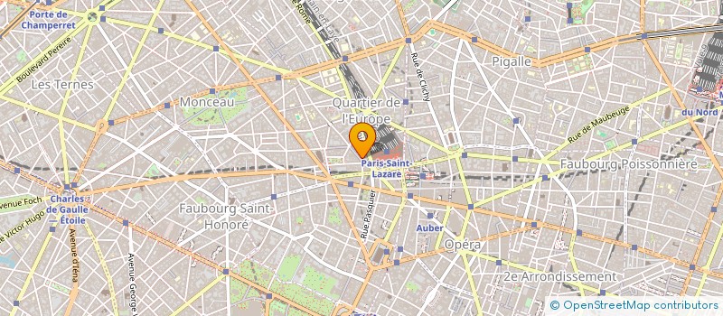 localisation de l'entreprise O.A.C  PARIS