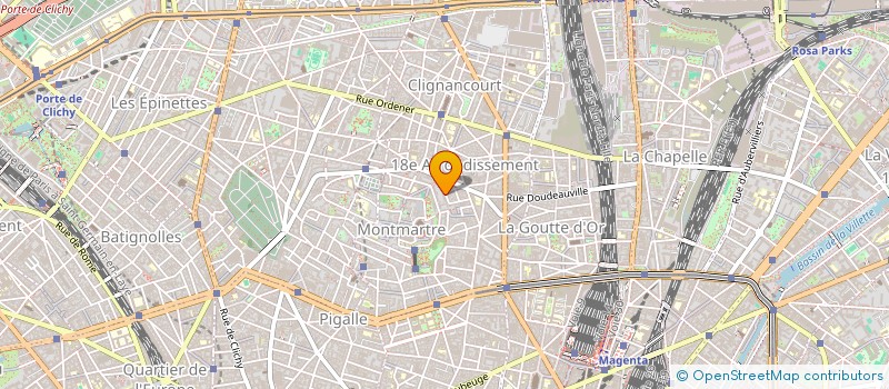 localisation de l'entreprise O&A INVEST  PARIS