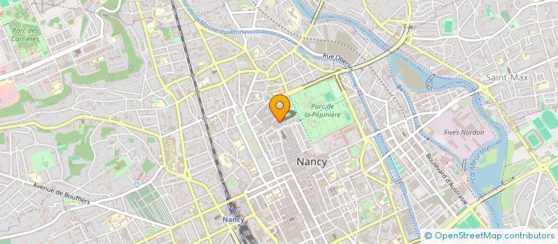 localisation de l'entreprise O A K  NANCY