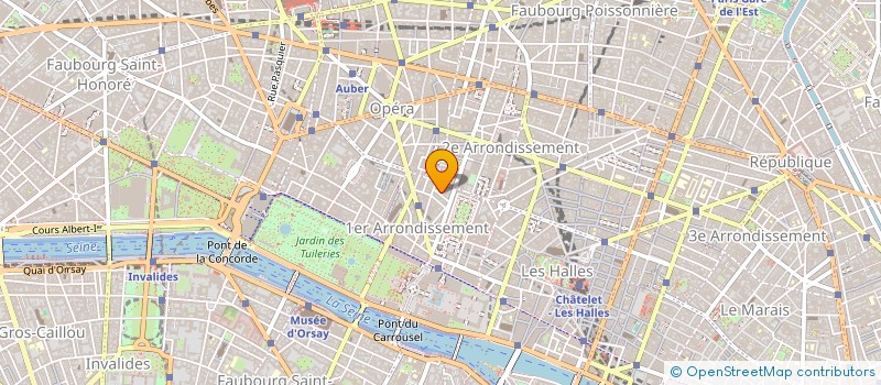 localisation de l'entreprise O.A.S.Y.S à PARIS