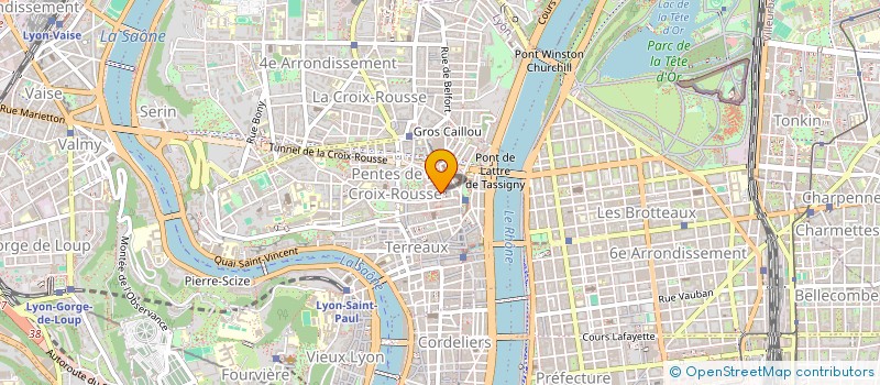 localisation de l'entreprise O ACTIVITE ARTISANALE ASSOCIE PLOMBERIE à LYON