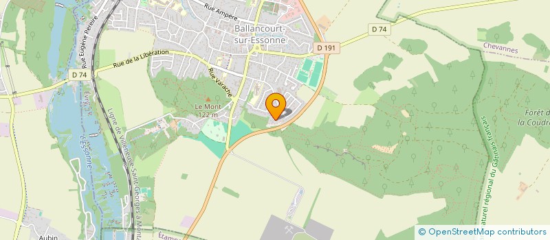 localisation de l'entreprise O'AFRICA  BALLANCOURT-SUR-ESSONNE