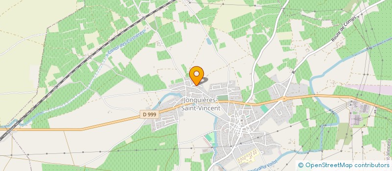 localisation de l'entreprise O B 911  JONQUIERES-SAINT-VINCENT