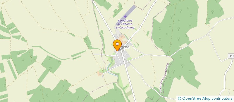 localisation de l'entreprise O.B.G. à CHAUME-ET-COURCHAMP