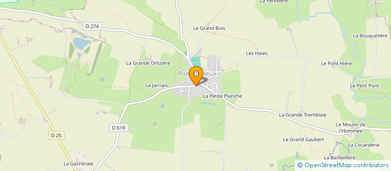 localisation de l'entreprise O BAD POMMERIEUX  POMMERIEUX