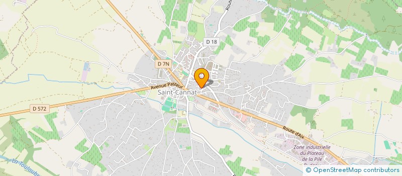 localisation de l'entreprise O BAD SAINT CANNAT  SAINT-CANNAT