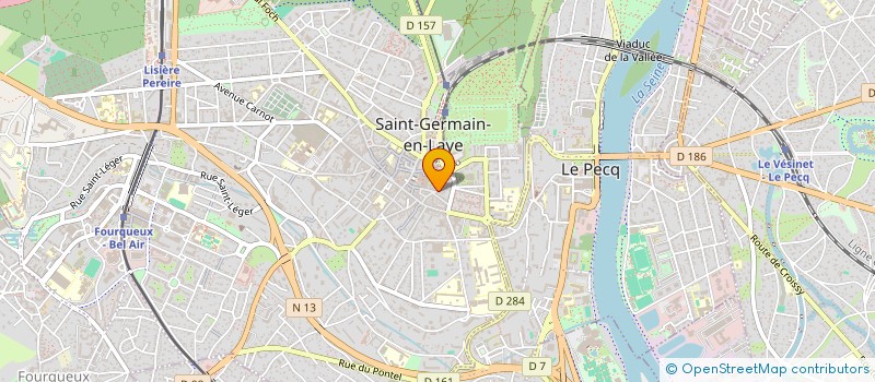 localisation de l'entreprise O'BAINS à SAINT-GERMAIN-EN-LAYE