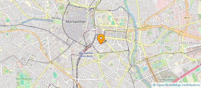 localisation de l'entreprise O'BAL à MONTPELLIER