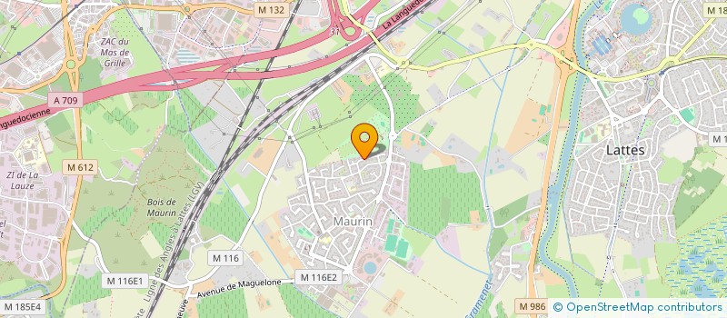 localisation de l'entreprise O BAMBOU à LATTES