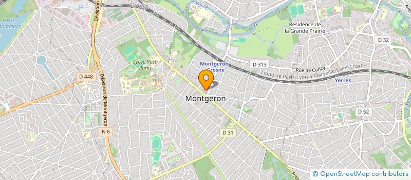 localisation de l'entreprise O BANH MI  MONTGERON