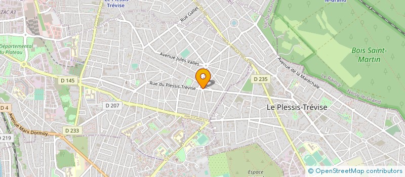 localisation de l'entreprise O'BAR'JO  CHAMPIGNY-SUR-MARNE