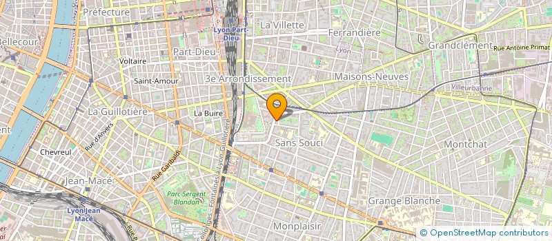 localisation de l'entreprise O BARBER  LYON