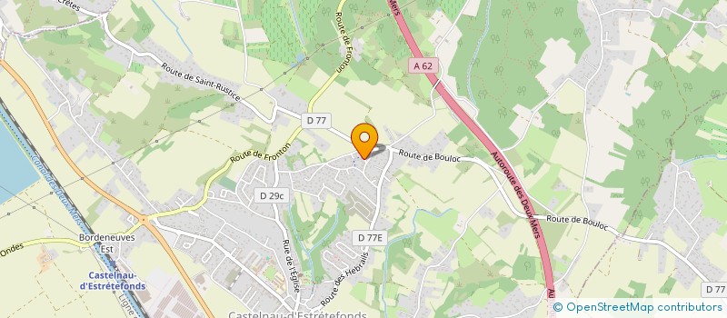 localisation de l'entreprise O'BARBEUQ EVENTS  CASTELNAU-D'ESTRETEFONDS