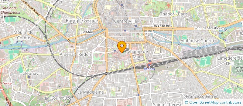 localisation de l'entreprise O'BARIO  RENNES