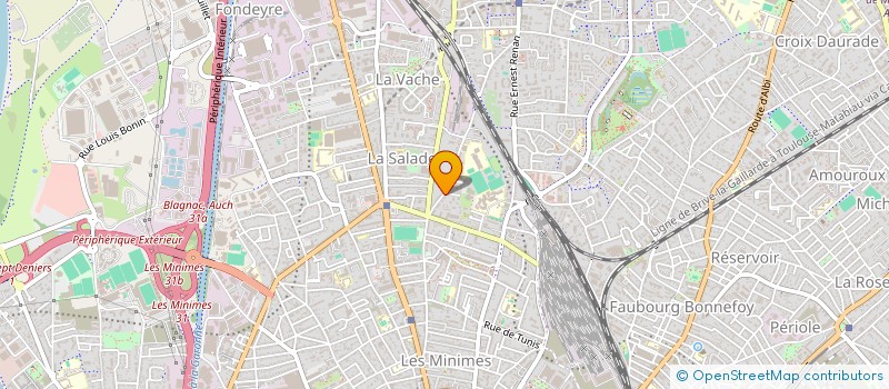 localisation de l'entreprise O'BARR à TOULOUSE