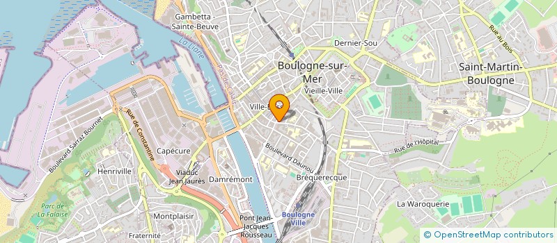 localisation de l'entreprise O'BARRIO à BOULOGNE-SUR-MER