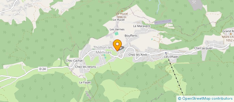 localisation de l'entreprise O'BEAU REGARD à THONON-LES-BAINS