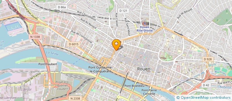 localisation de l'entreprise O'BEN à ROUEN