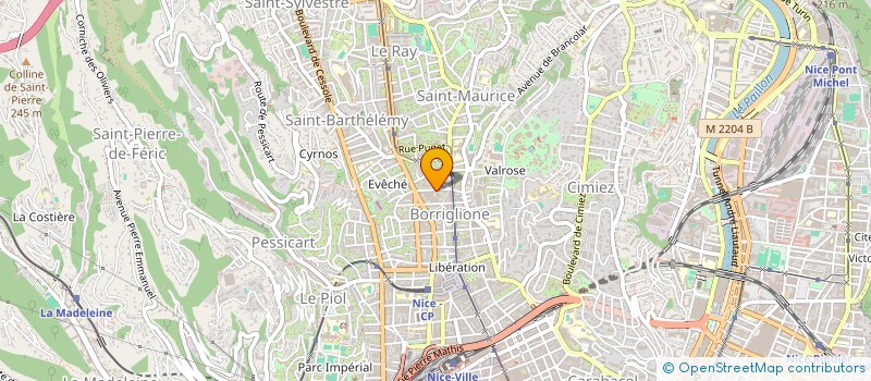 localisation de l'entreprise O'BEST CLEANER  NICE