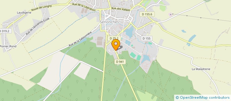 localisation de l'entreprise O BIEN ETRE à SENONCHES