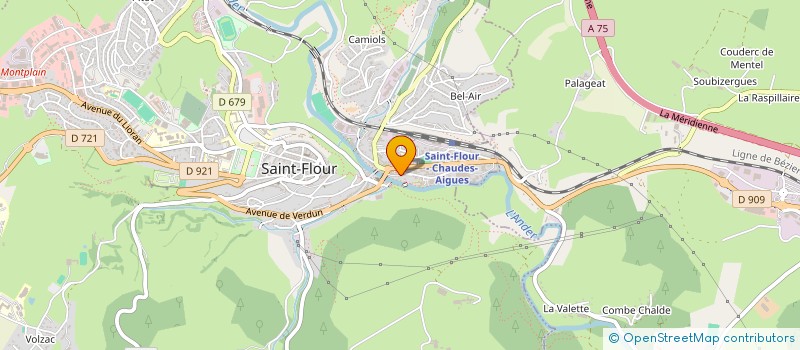 localisation de l'entreprise O'BISTROT SAINT-JACQUES à SAINT-FLOUR