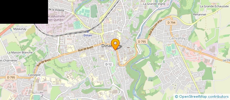localisation de l'entreprise O BLE GOURMAND à DINAN