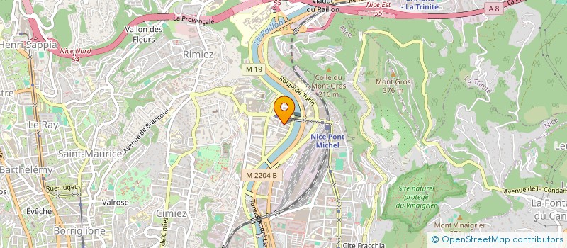 localisation de l'entreprise O BLOKOS PASTEUR à NICE