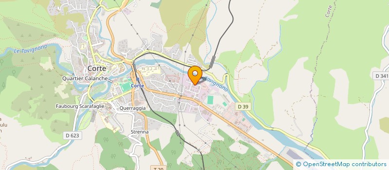 localisation de l'entreprise O BO KARO à CORTE