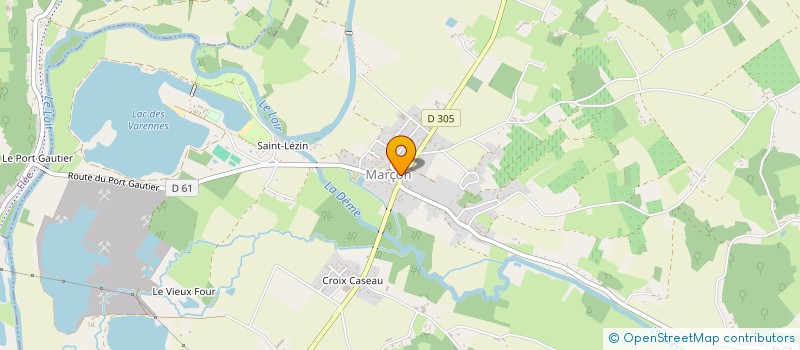 localisation de l'entreprise O BOEUF  MARCON