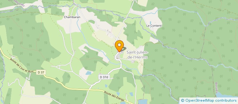 localisation de l'entreprise O'BOIS ET CONSTRUCTIONS  COUR-ET-BUIS