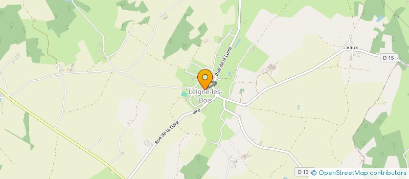 localisation de l'entreprise O'BOIS JOLIS  LEIGNE-LES-BOIS