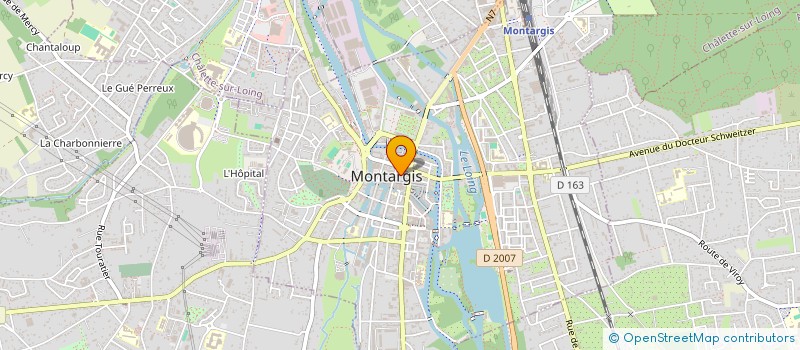 localisation de l'entreprise O BON'APP à MONTARGIS