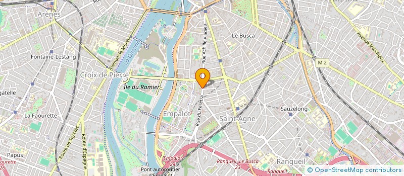 localisation de l'entreprise O'BON BEEF à TOULOUSE