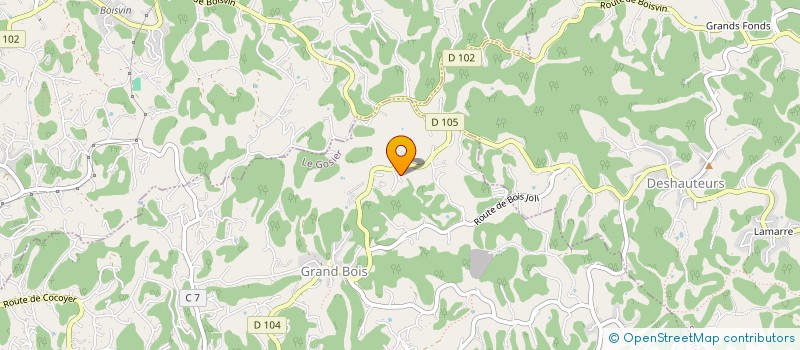 localisation de l'entreprise O BON GOUT EXOTIK  LE GOSIER