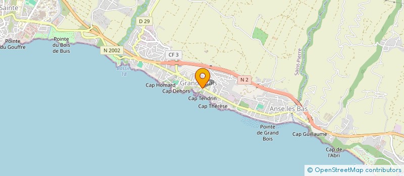localisation de l'entreprise O BON'HEURE D'APPRENDRE à SAINT-PIERRE