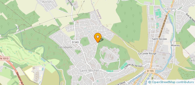 localisation de l'entreprise O'BORICIENNE BURGER  EVREUX