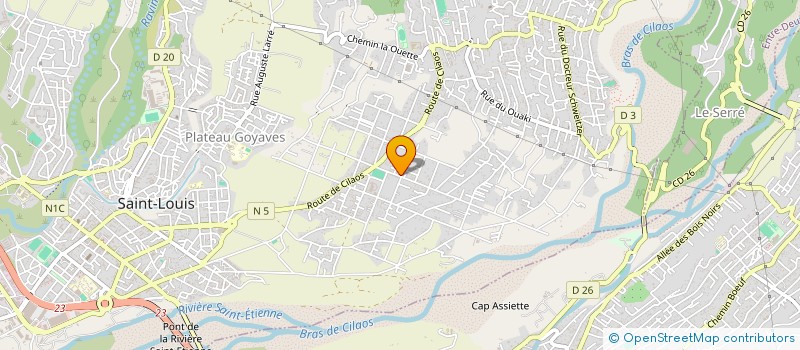 localisation de l'entreprise O BOUCH KI  SAINT-LOUIS