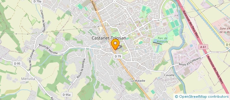 localisation de l'entreprise O BOUDOIR DES COPINES à CASTANET-TOLOSAN
