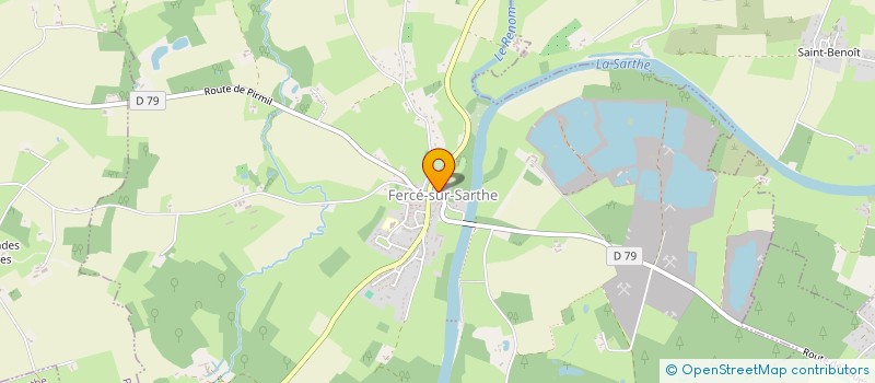 localisation de l'entreprise O BOUT DU PONT  FERCE-SUR-SARTHE