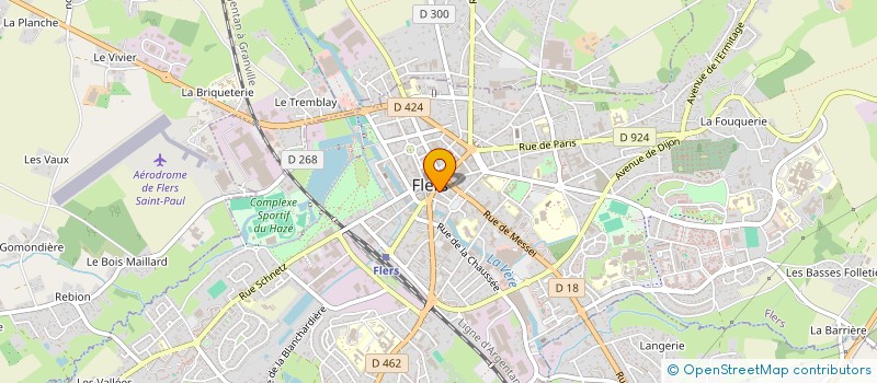 localisation de l'entreprise O BOUTIQUE à FLERS