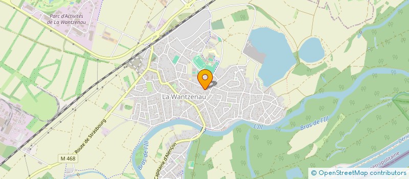 localisation de l'entreprise O'BOYLE  LA WANTZENAU