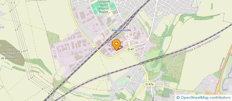 localisation de l'entreprise O'BRAIZZ  GOUSSAINVILLE