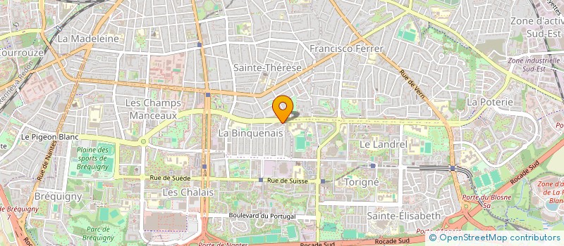 localisation de l'entreprise O'BREIZH PIZZA  RENNES