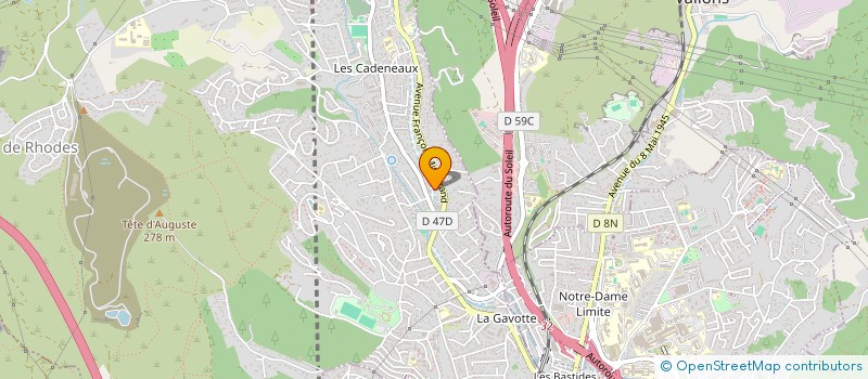 localisation de l'entreprise O BRICO PENNOIS à LES PENNES-MIRABEAU