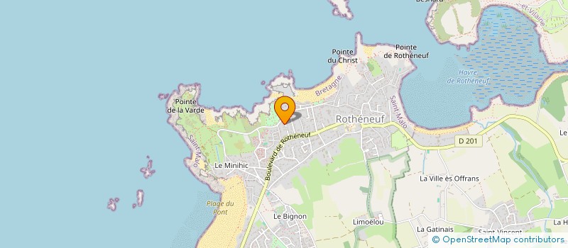 localisation de l'entreprise O'BRIEN HOLDINGS 2012  SAINT-MALO