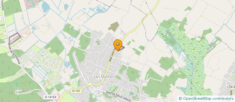 localisation de l'entreprise O'BRIEN LES PETITS HEROS  LES MATHES