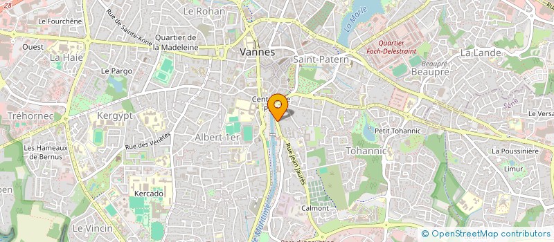 localisation de l'entreprise O'BROTHER à VANNES