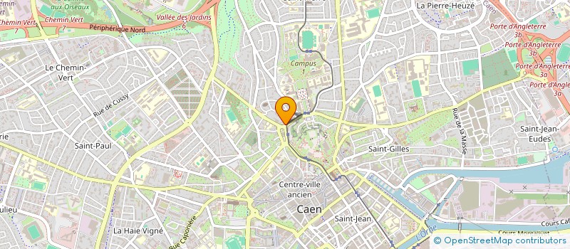 localisation de l'entreprise O'BROTHERS à CAEN