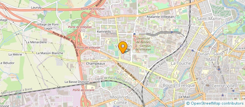 localisation de l'entreprise O BROZER'S à RENNES