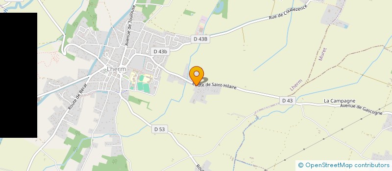 localisation de l'entreprise O BRUITS DES JEUX à LHERM